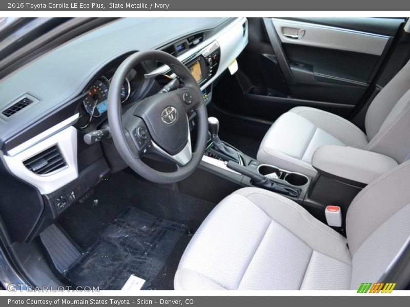 Ivory Interior - 2016 Corolla LE Eco Plus 