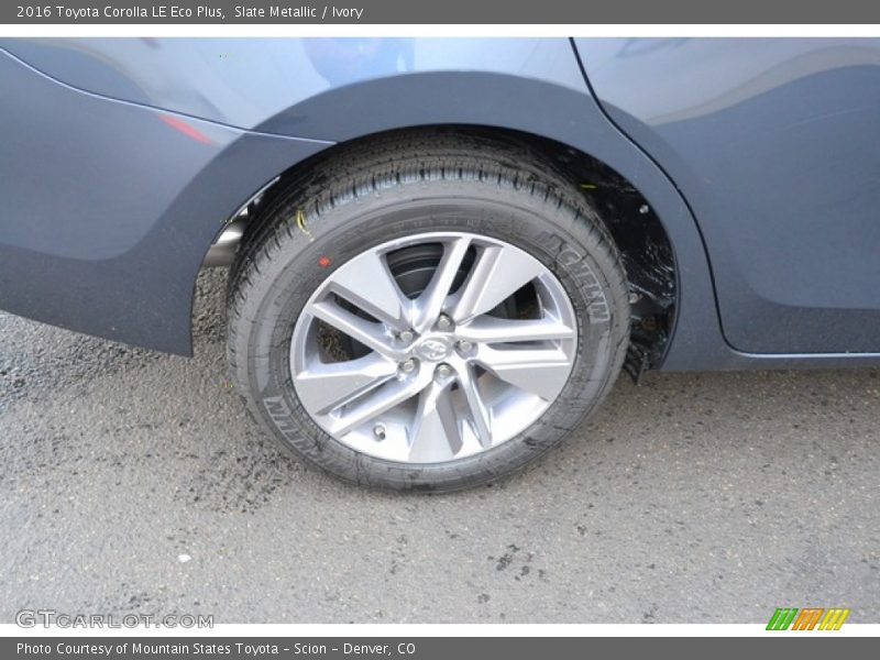 Slate Metallic / Ivory 2016 Toyota Corolla LE Eco Plus