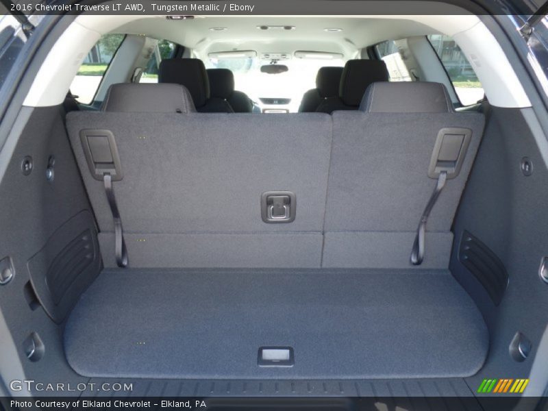 Tungsten Metallic / Ebony 2016 Chevrolet Traverse LT AWD