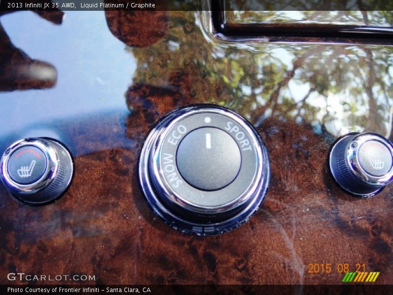 Liquid Platinum / Graphite 2013 Infiniti JX 35 AWD