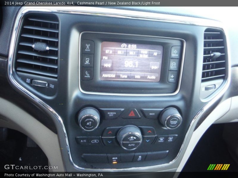 Cashmere Pearl / New Zealand Black/Light Frost 2014 Jeep Grand Cherokee Laredo 4x4