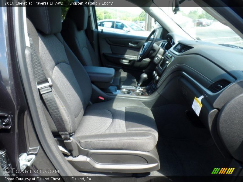 Tungsten Metallic / Ebony 2016 Chevrolet Traverse LT AWD