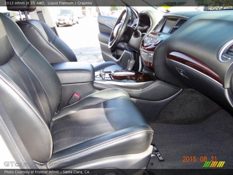 Liquid Platinum / Graphite 2013 Infiniti JX 35 AWD