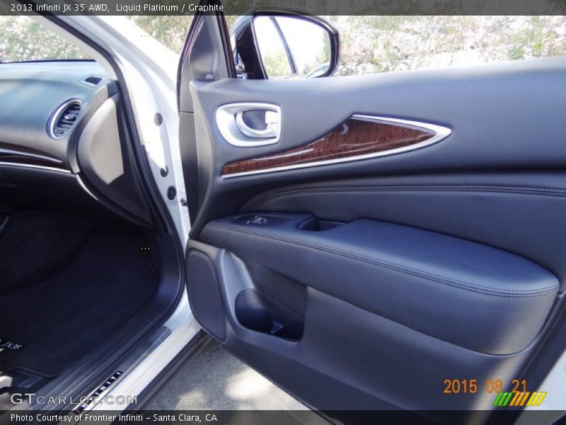 Liquid Platinum / Graphite 2013 Infiniti JX 35 AWD