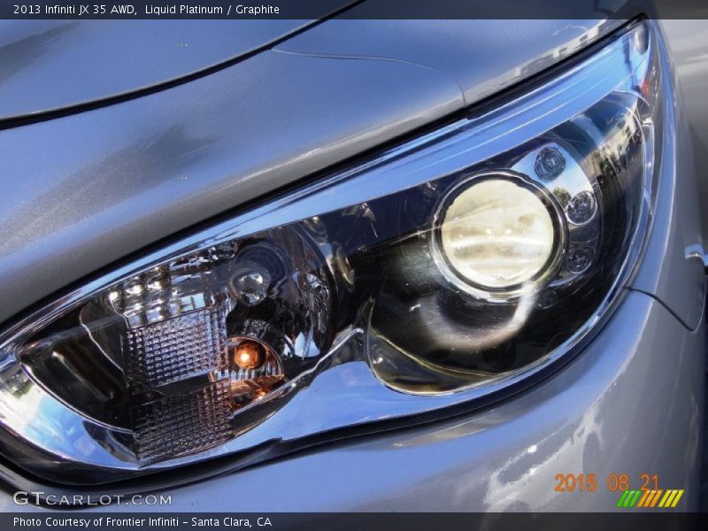 Liquid Platinum / Graphite 2013 Infiniti JX 35 AWD
