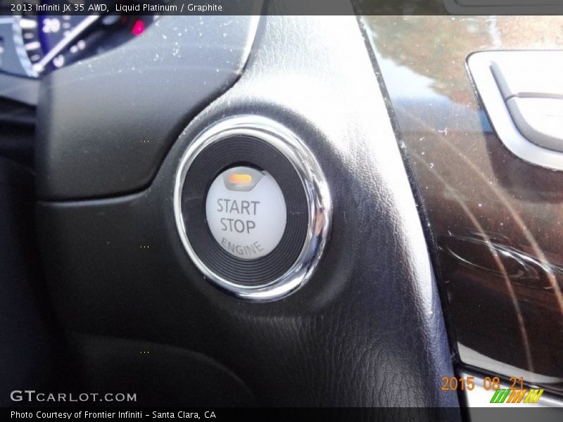 Liquid Platinum / Graphite 2013 Infiniti JX 35 AWD