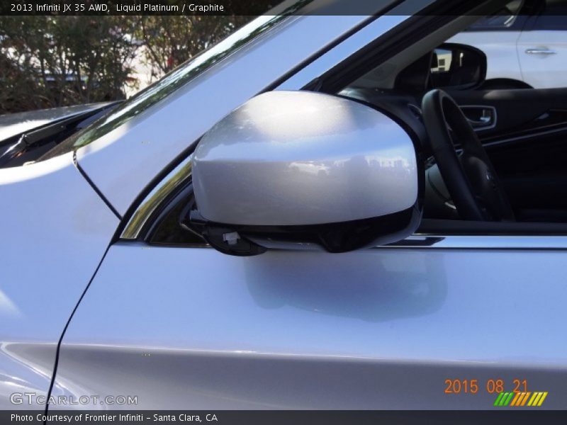 Liquid Platinum / Graphite 2013 Infiniti JX 35 AWD