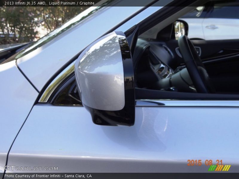 Liquid Platinum / Graphite 2013 Infiniti JX 35 AWD