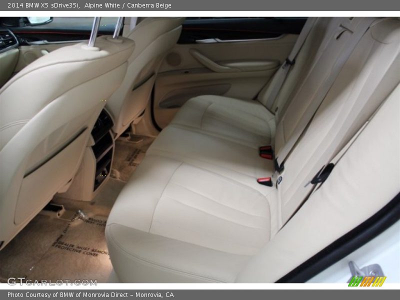 Alpine White / Canberra Beige 2014 BMW X5 sDrive35i