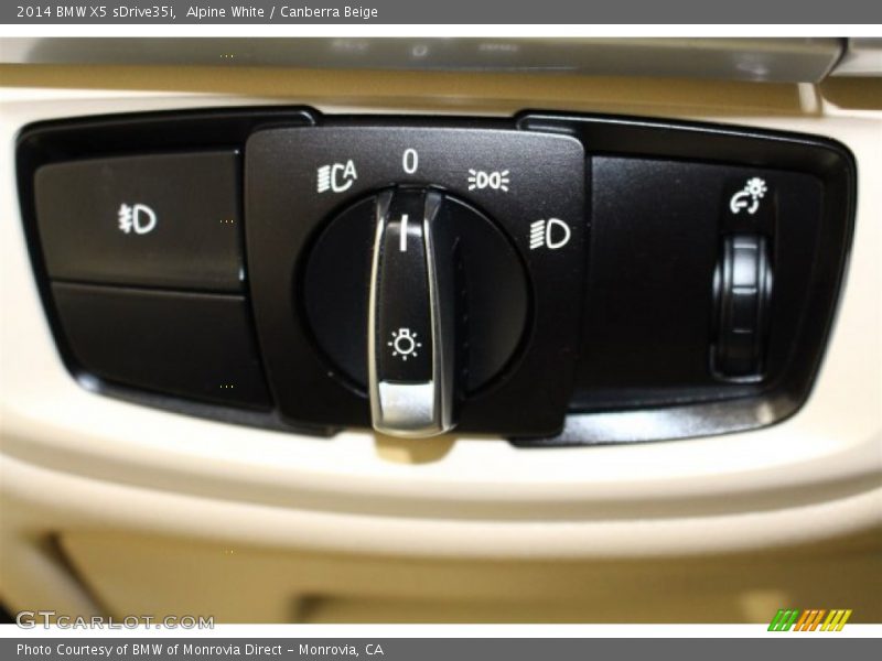 Alpine White / Canberra Beige 2014 BMW X5 sDrive35i