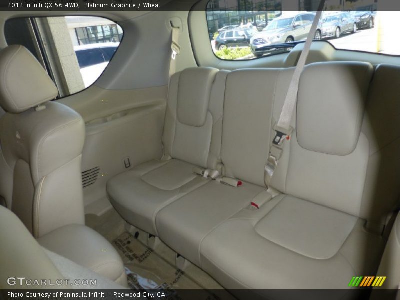 Platinum Graphite / Wheat 2012 Infiniti QX 56 4WD