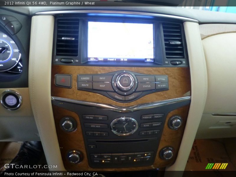 Platinum Graphite / Wheat 2012 Infiniti QX 56 4WD