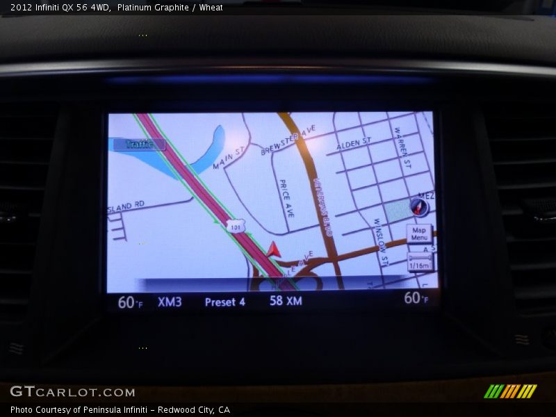 Platinum Graphite / Wheat 2012 Infiniti QX 56 4WD