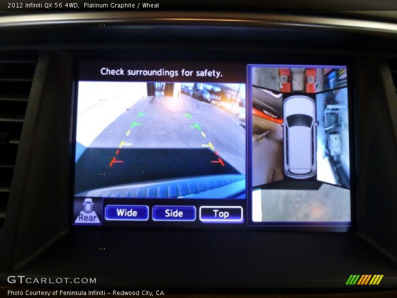 Platinum Graphite / Wheat 2012 Infiniti QX 56 4WD