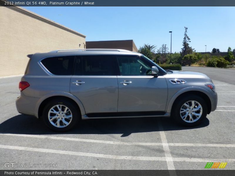 Platinum Graphite / Wheat 2012 Infiniti QX 56 4WD