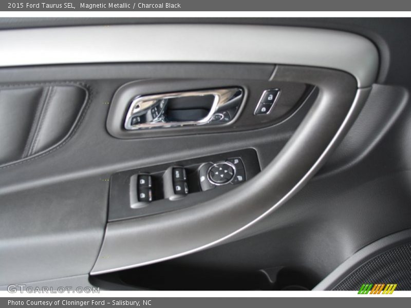 Magnetic Metallic / Charcoal Black 2015 Ford Taurus SEL