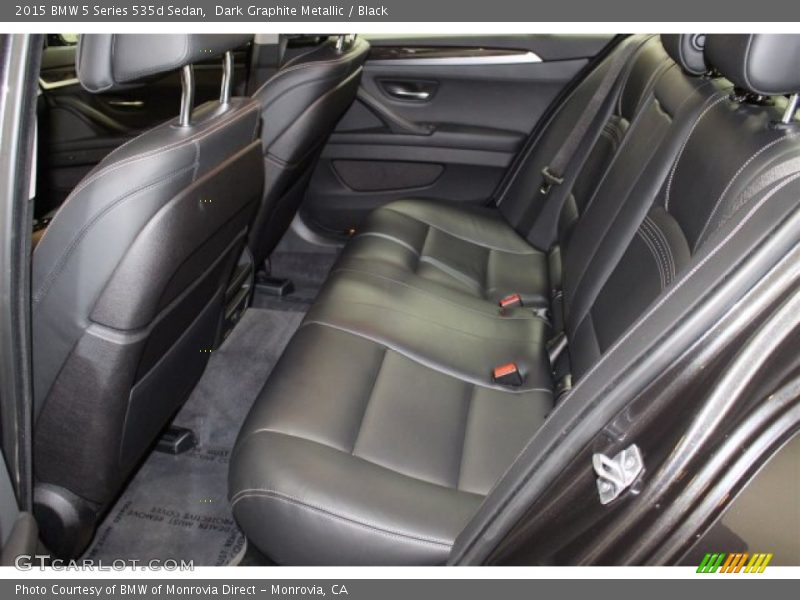 Dark Graphite Metallic / Black 2015 BMW 5 Series 535d Sedan