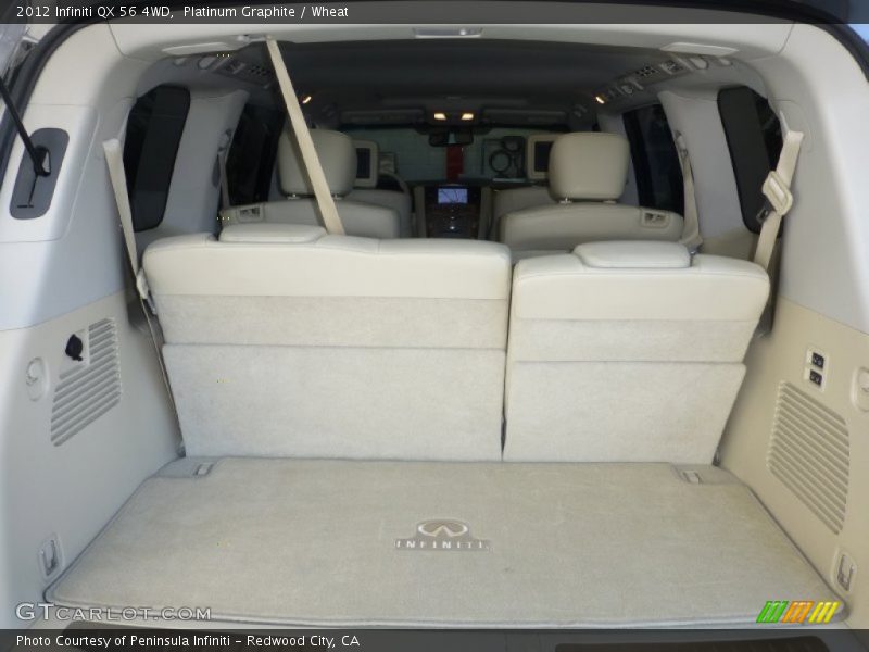Platinum Graphite / Wheat 2012 Infiniti QX 56 4WD