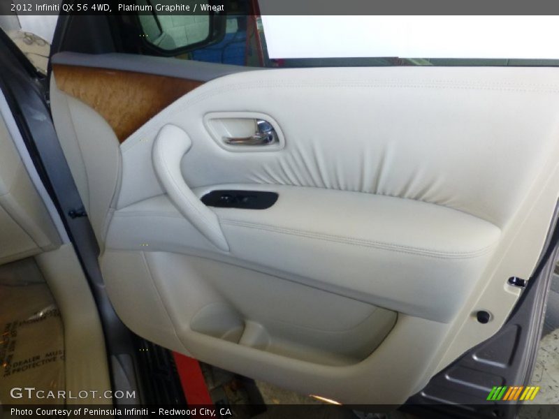 Platinum Graphite / Wheat 2012 Infiniti QX 56 4WD
