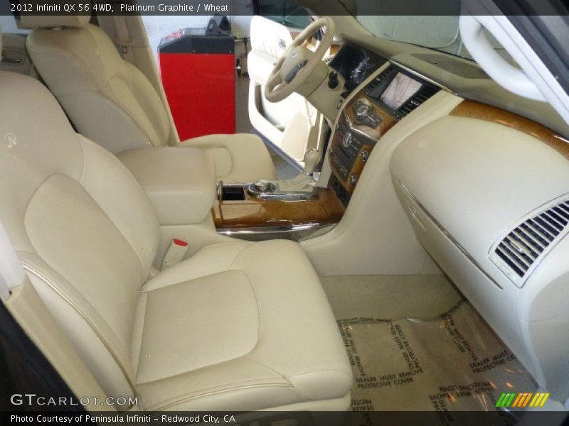 Platinum Graphite / Wheat 2012 Infiniti QX 56 4WD