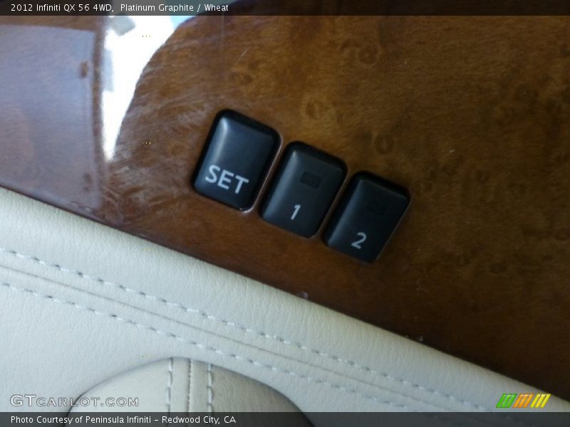 Platinum Graphite / Wheat 2012 Infiniti QX 56 4WD