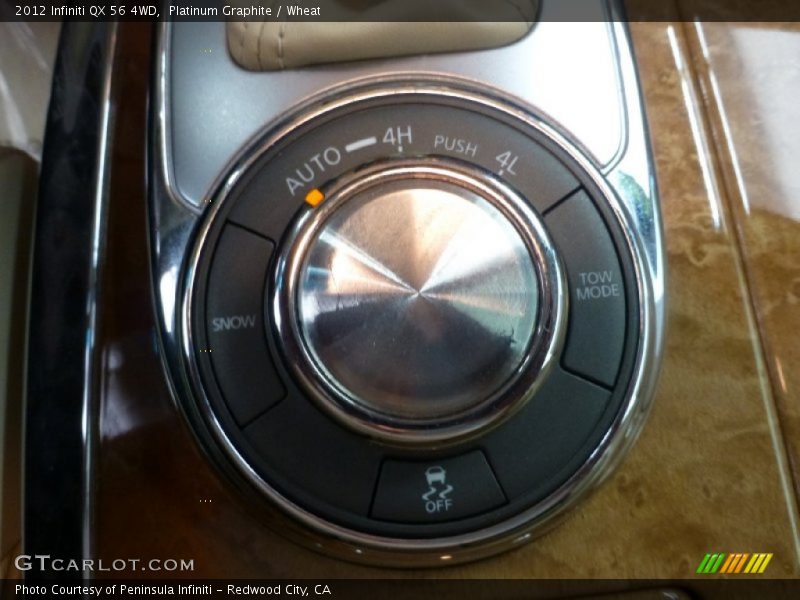 Platinum Graphite / Wheat 2012 Infiniti QX 56 4WD