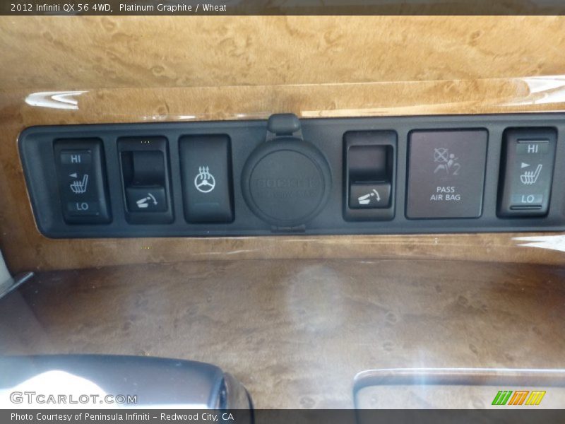 Platinum Graphite / Wheat 2012 Infiniti QX 56 4WD