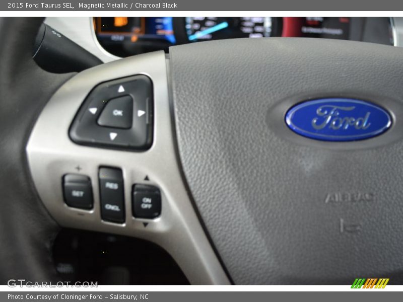 Magnetic Metallic / Charcoal Black 2015 Ford Taurus SEL