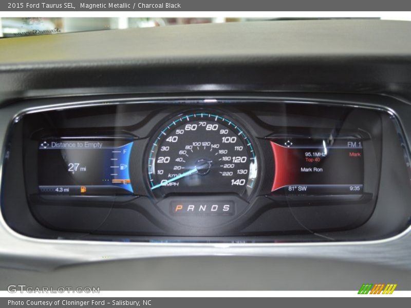 Magnetic Metallic / Charcoal Black 2015 Ford Taurus SEL