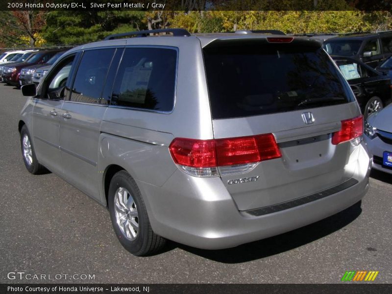 Silver Pearl Metallic / Gray 2009 Honda Odyssey EX-L