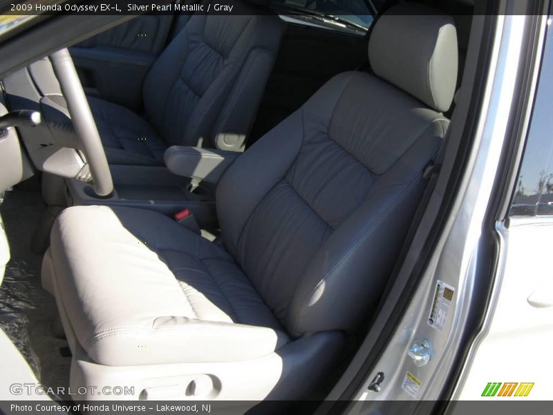 Silver Pearl Metallic / Gray 2009 Honda Odyssey EX-L