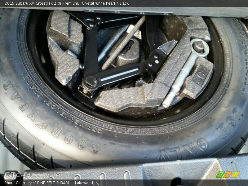 Crystal White Pearl / Black 2015 Subaru XV Crosstrek 2.0i Premium