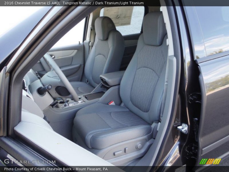 Tungsten Metallic / Dark Titanium/Light Titanium 2016 Chevrolet Traverse LS AWD