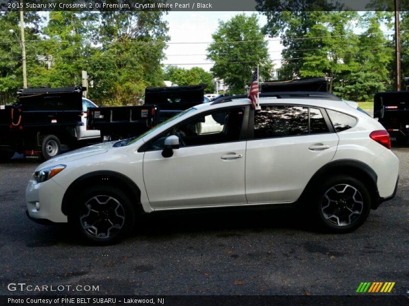 Crystal White Pearl / Black 2015 Subaru XV Crosstrek 2.0i Premium