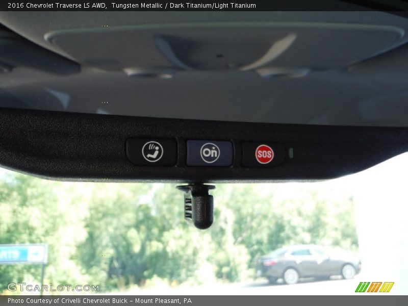 Tungsten Metallic / Dark Titanium/Light Titanium 2016 Chevrolet Traverse LS AWD