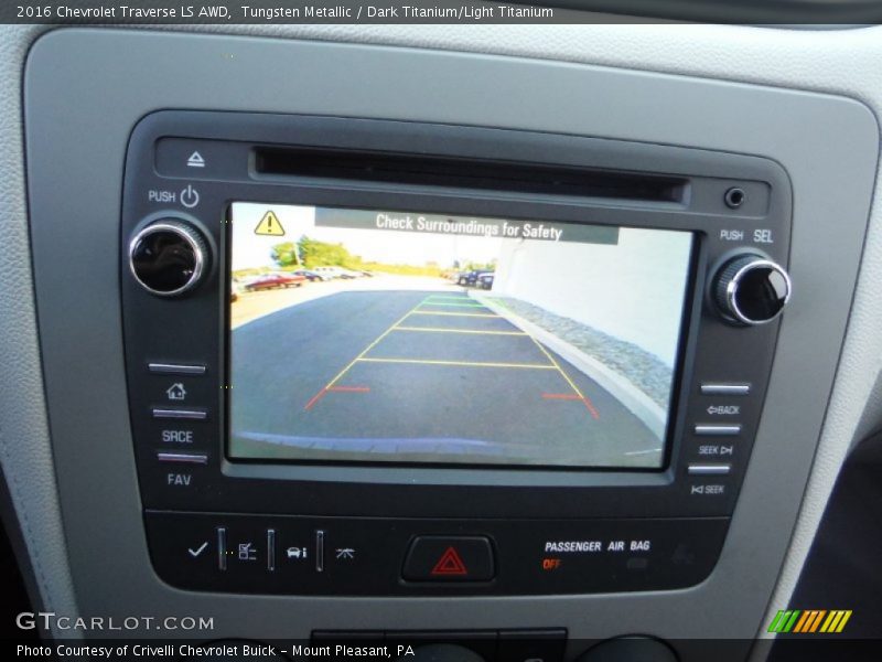 Tungsten Metallic / Dark Titanium/Light Titanium 2016 Chevrolet Traverse LS AWD