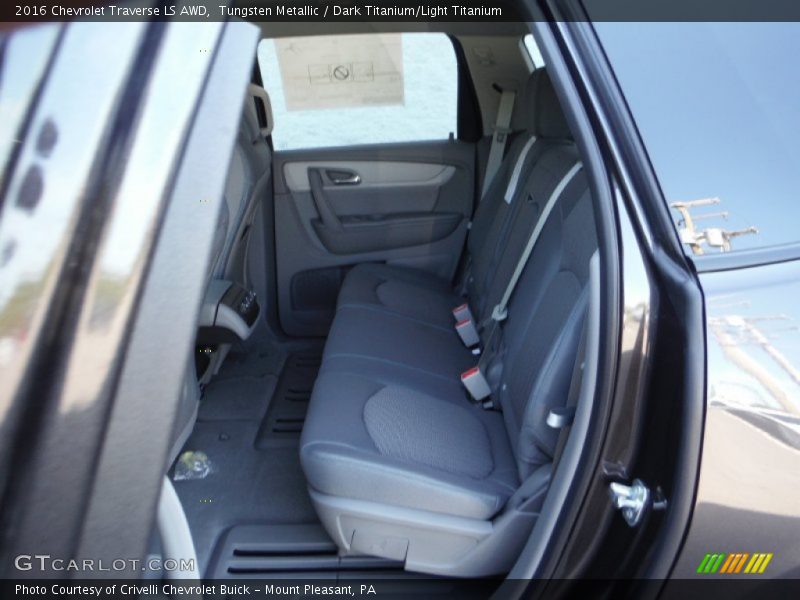 Tungsten Metallic / Dark Titanium/Light Titanium 2016 Chevrolet Traverse LS AWD
