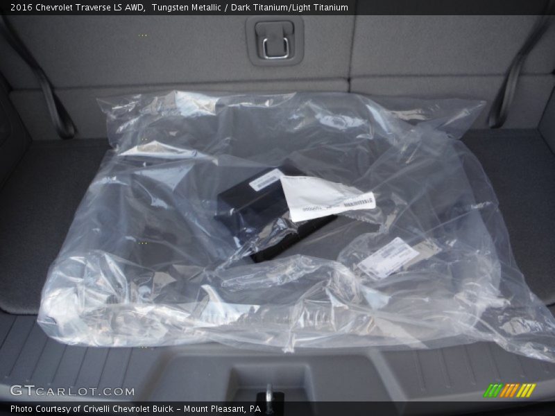 Tungsten Metallic / Dark Titanium/Light Titanium 2016 Chevrolet Traverse LS AWD