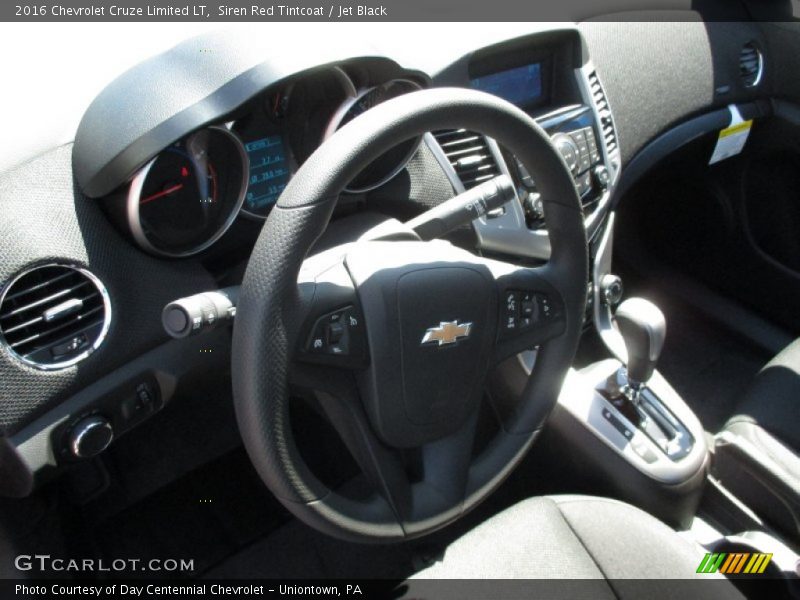 Siren Red Tintcoat / Jet Black 2016 Chevrolet Cruze Limited LT