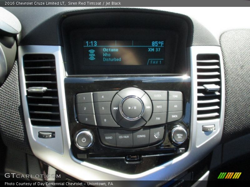 Siren Red Tintcoat / Jet Black 2016 Chevrolet Cruze Limited LT