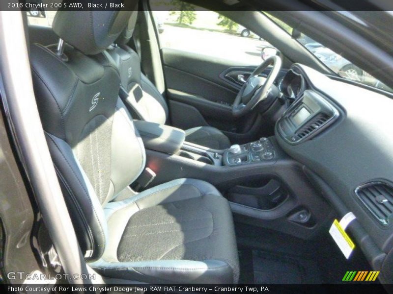  2016 200 S AWD Black Interior