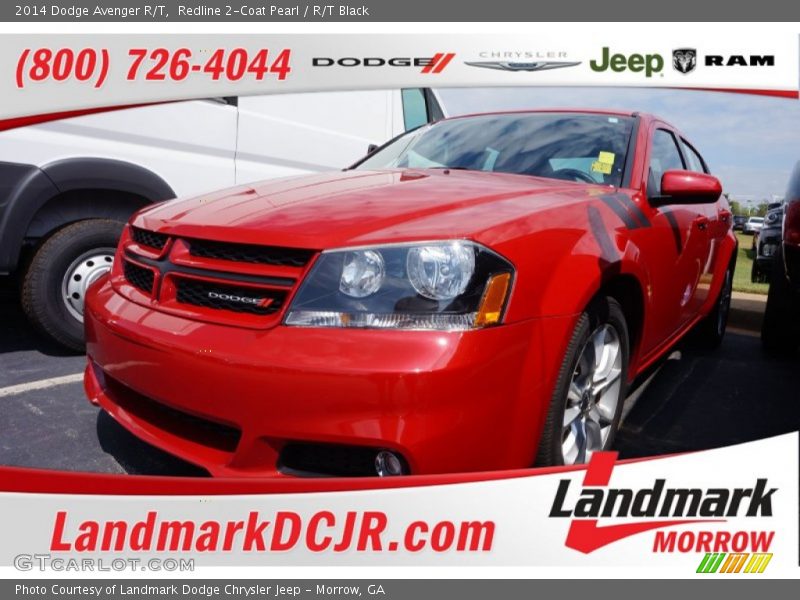 Redline 2-Coat Pearl / R/T Black 2014 Dodge Avenger R/T