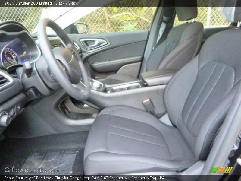  2016 200 Limited Black Interior