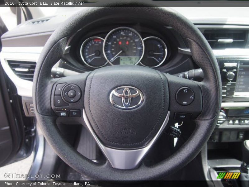  2016 Corolla LE Steering Wheel