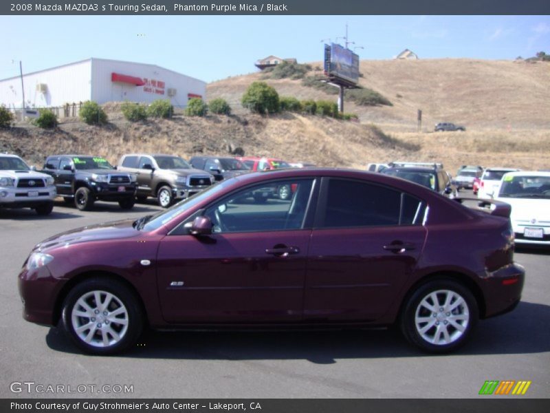  2008 MAZDA3 s Touring Sedan Phantom Purple Mica