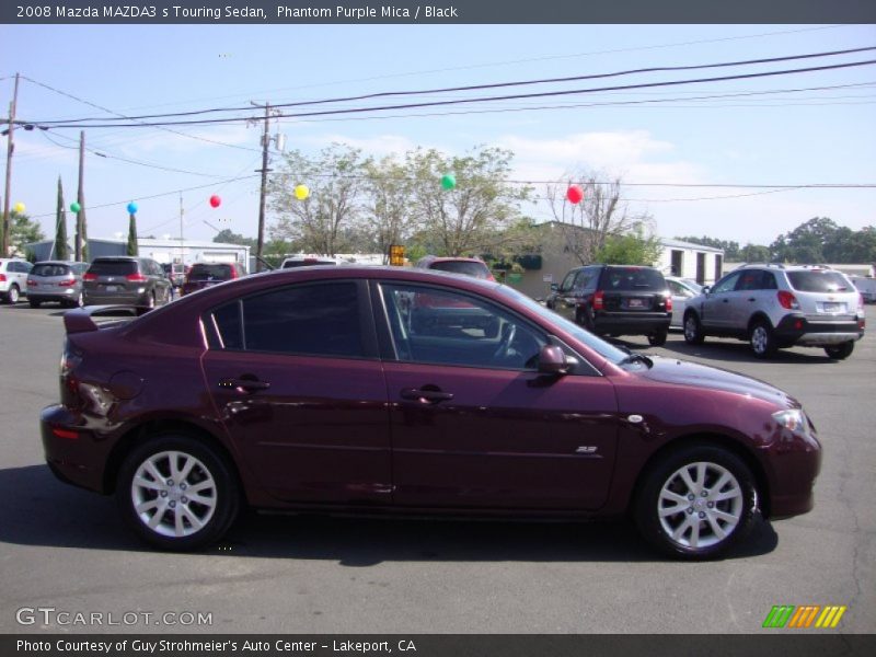  2008 MAZDA3 s Touring Sedan Phantom Purple Mica