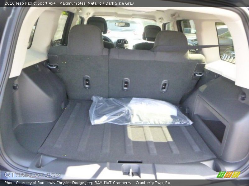 Maximum Steel Metallic / Dark Slate Gray 2016 Jeep Patriot Sport 4x4
