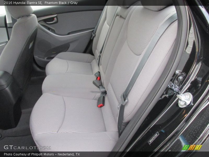 Phantom Black / Gray 2016 Hyundai Elantra SE