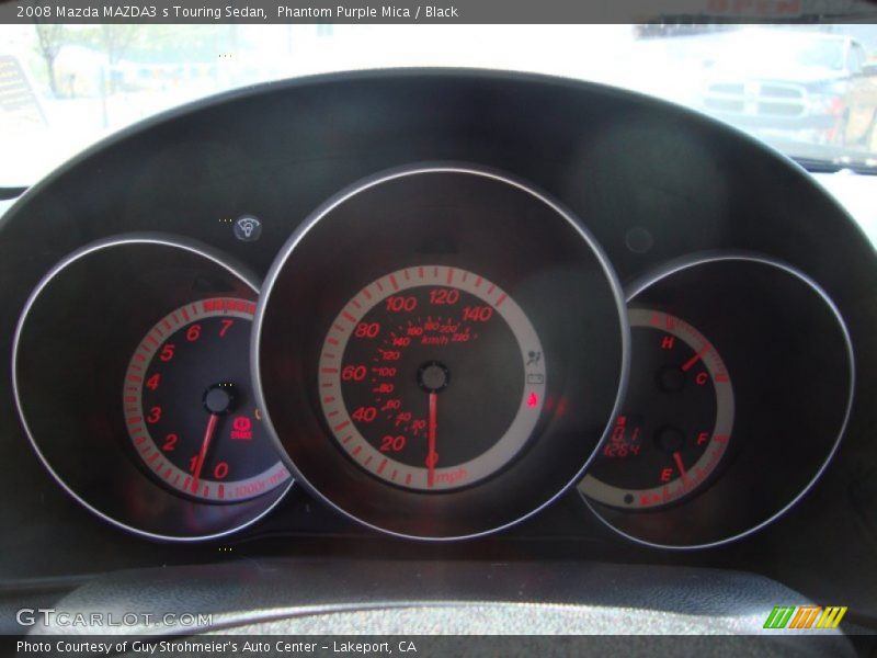  2008 MAZDA3 s Touring Sedan s Touring Sedan Gauges