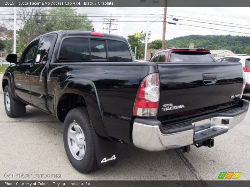Black / Graphite 2015 Toyota Tacoma V6 Access Cab 4x4